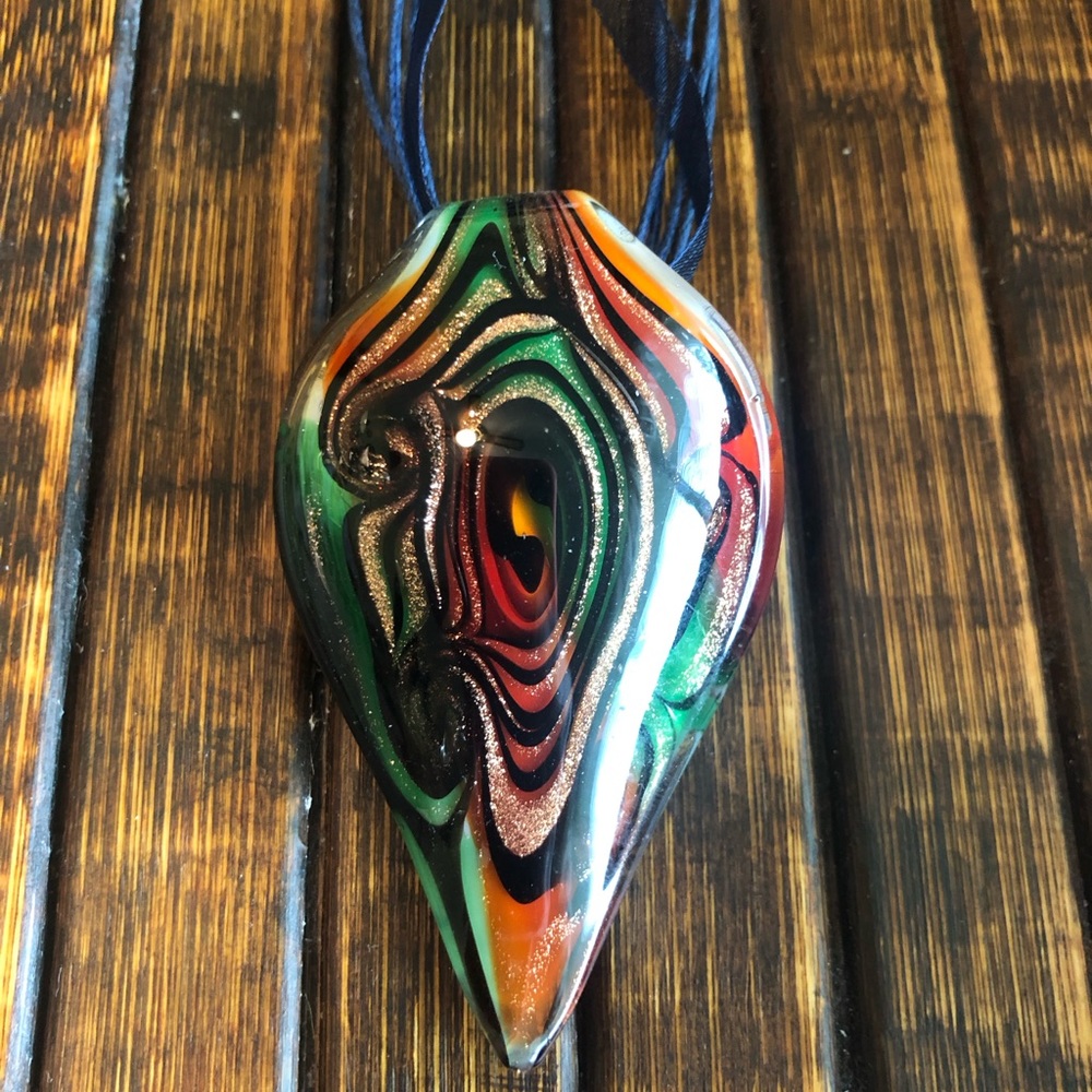 Glass pendant